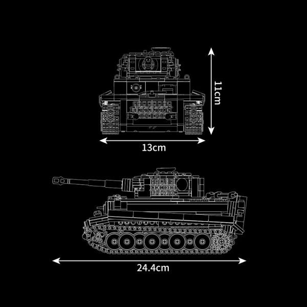 Mould King 20014 - Tiger Tank