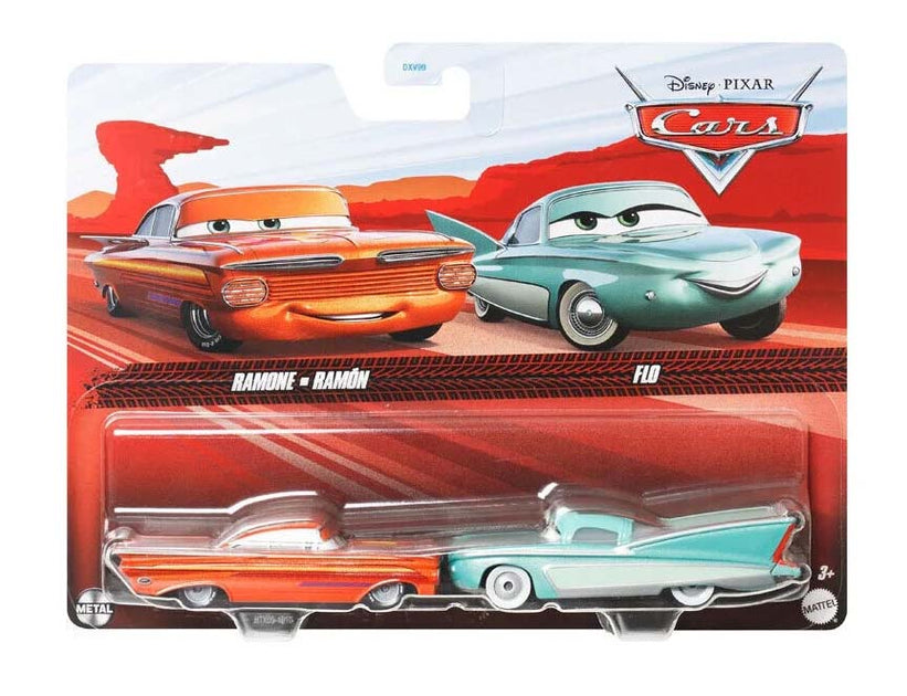 Disney Pixar Cars 2 Pack Ramone And Flo Funky Toys disney-pixar-cars-2-pack-ramone-and-flo-funky-toys