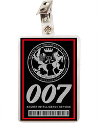 007 James Bond ID Badge