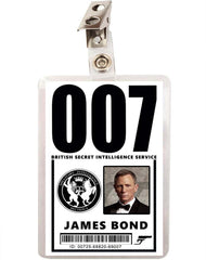 007 James Bond ID Badge - Daniel Craig