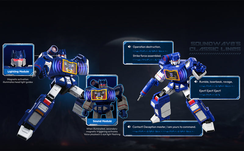 Blokees Transformers Action Edition - 03 Soundwave