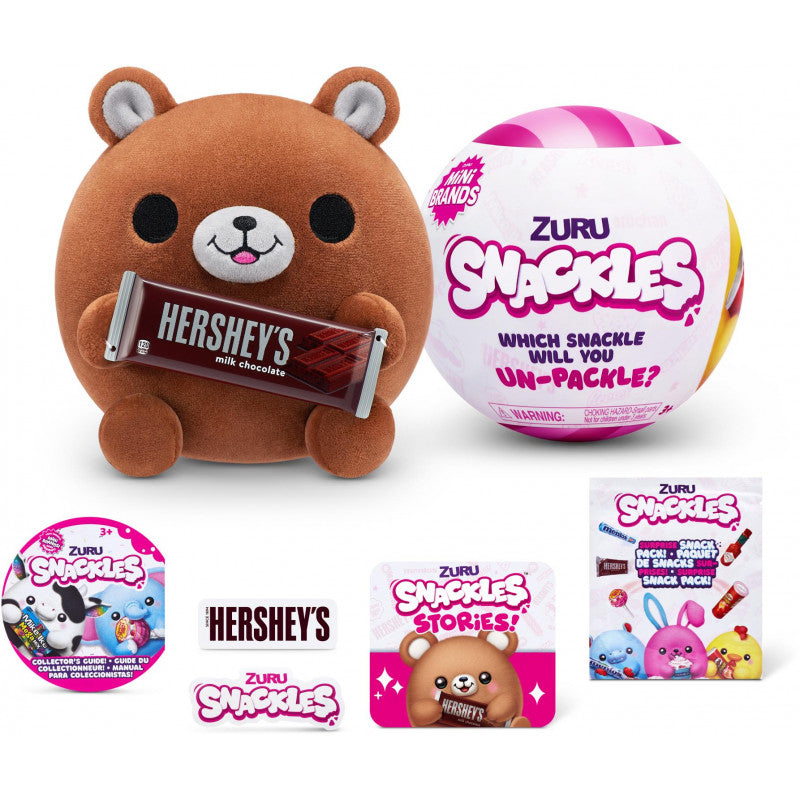 Snackles Small Sized 5.5 inch - Bear Hershey's