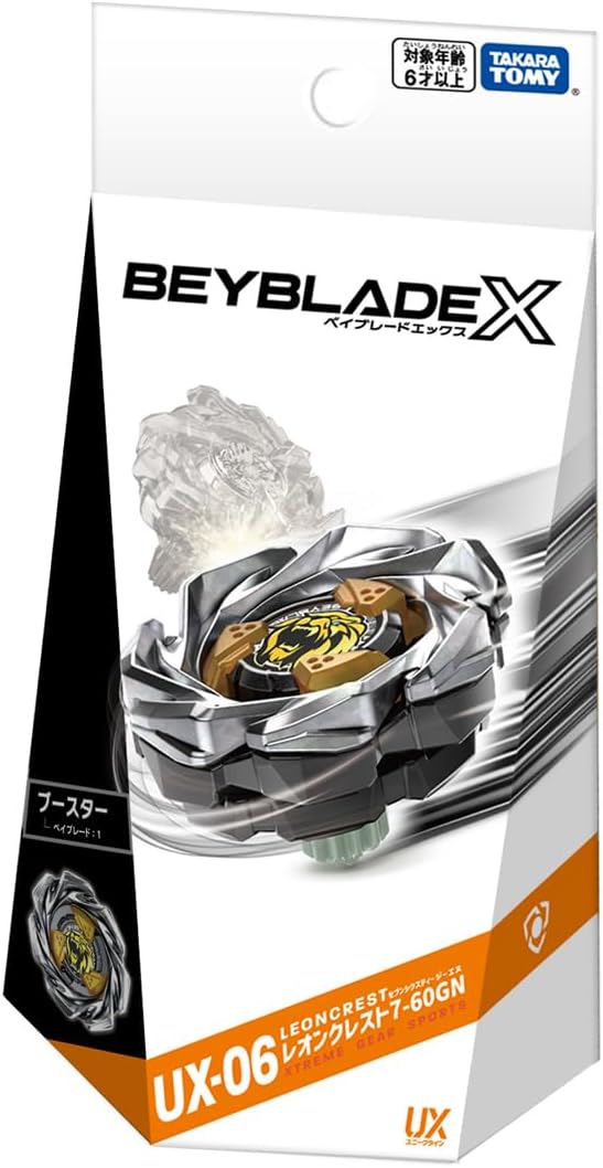 Takara Tomy Beyblade X Booster - UX-06 Leon Crest