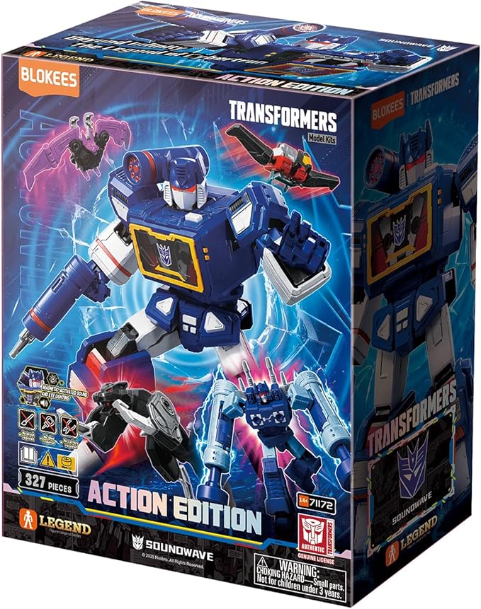 Blokees Transformers Action Edition - 03 Soundwave