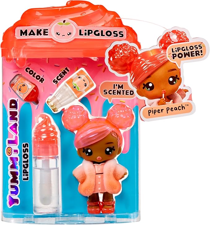 Yummiland Lipgloss Doll- Peach