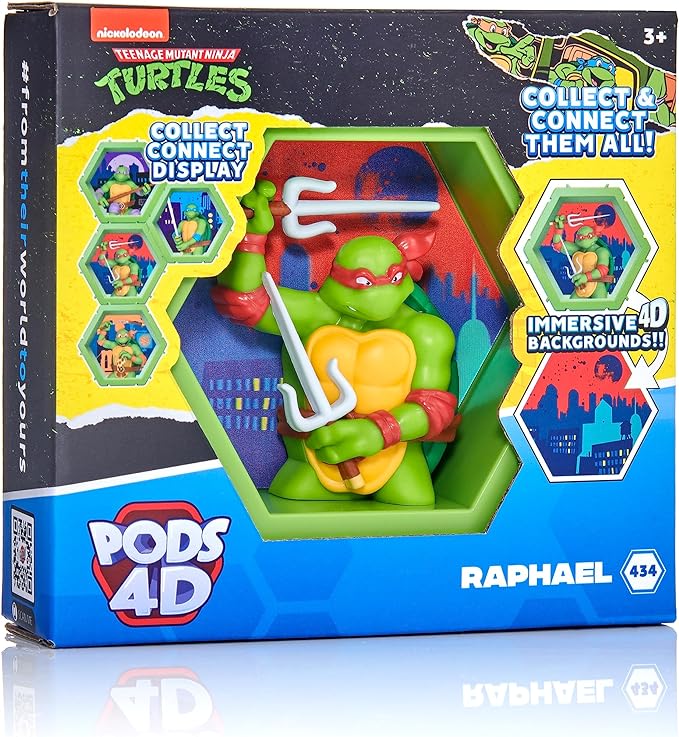 WOW! PODS 4D Ninja Turtles - Raphael