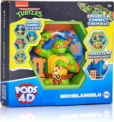 WOW! PODS 4D Ninja Turtles - Michelangelo
