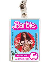 Barbie Movie ID Badge - President