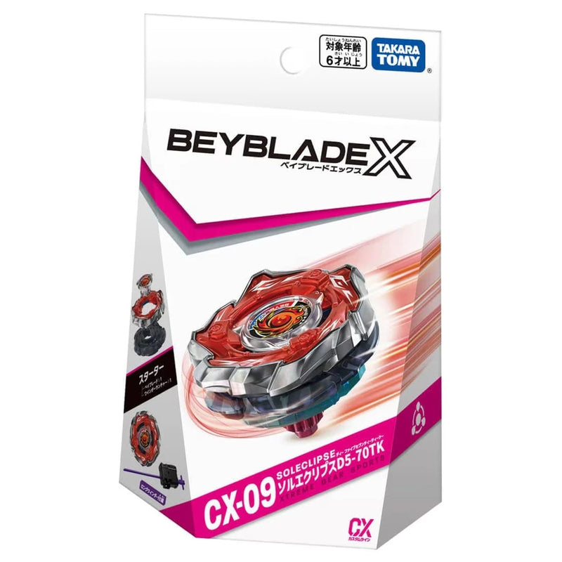 Takara Tomy Beyblade X Starter - CX-09 Sol Eclipse