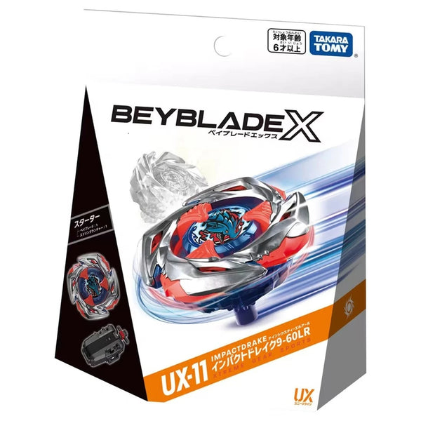 Takara Tomy Beyblade X Starter Set - UX-11 Impact Drake | Funky Toys