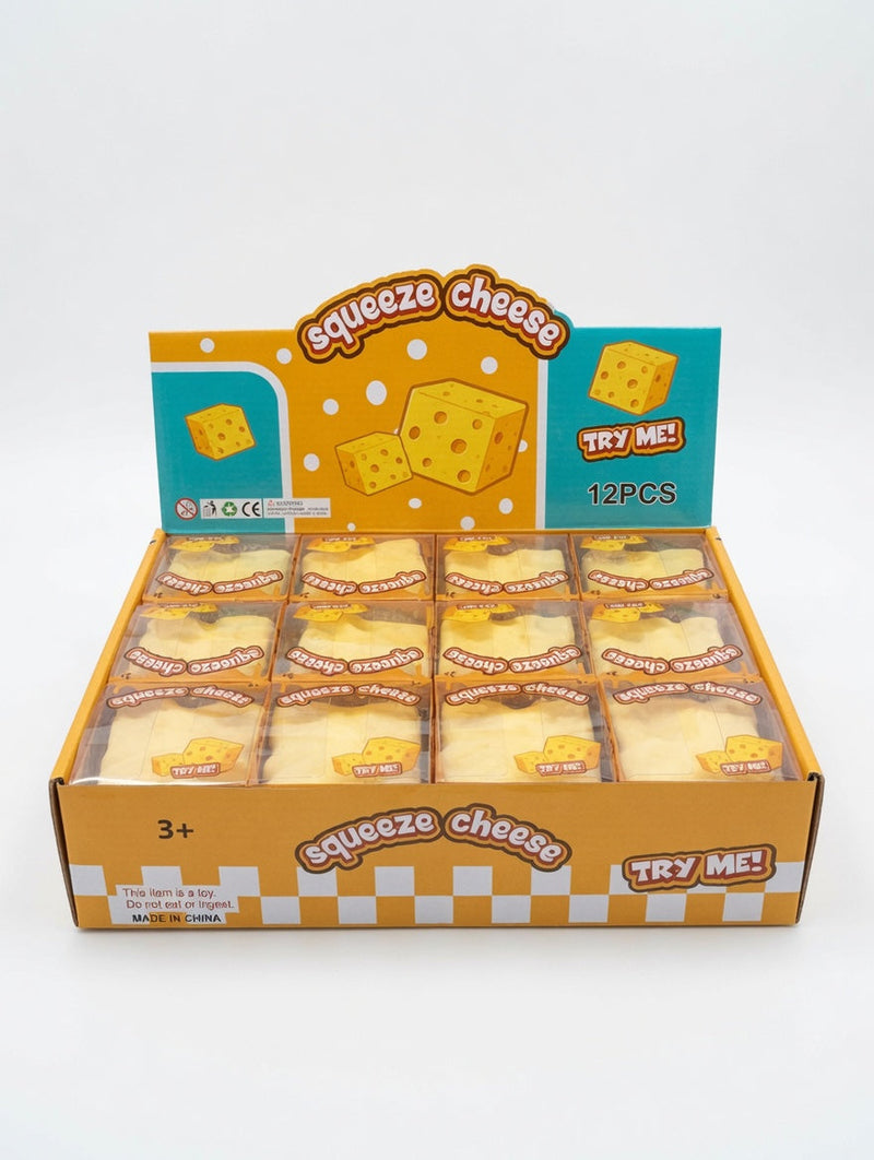 Squishy - Medium Slow Rise Cheese 3 inch | Funky Toys