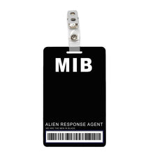 MIB Men in Black ID Badge PVC