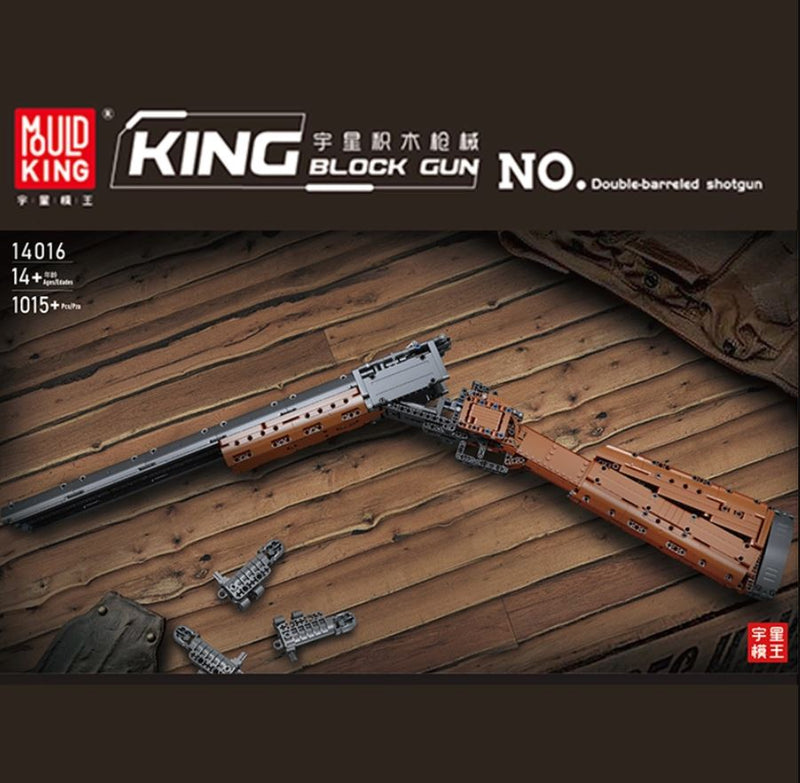 Mould King 14016 -  Double-Barreled Shotgun