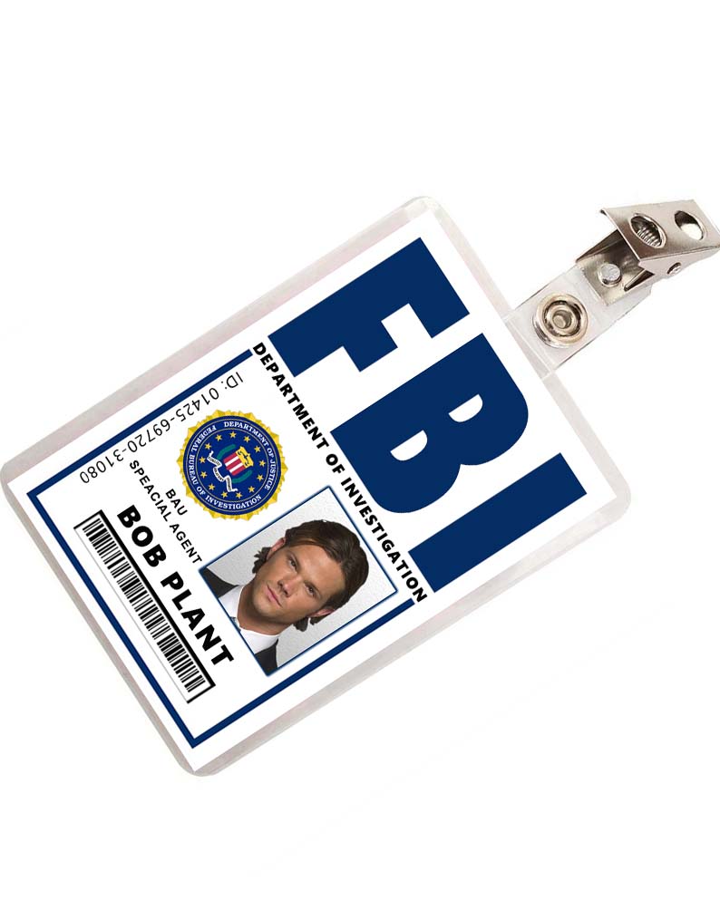 supernatural fbi badge