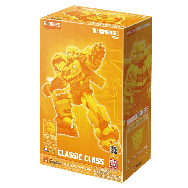 Blokees Transformers Classic Class - 02 RX Elite Bumbblebee Gold Limited Edition