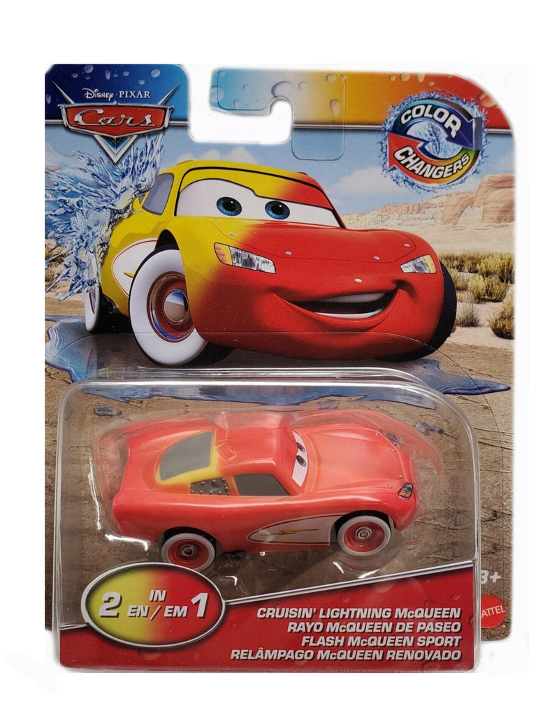 Disney Pixar Cars On The Road Color Changers - Cruisin' Lightning McQueen