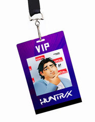 Kpop Demon Hunters Bobby VIP Pass ID Badge Lanyard PVC