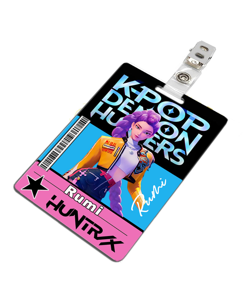 K-pop Demon Hunters Rumi ID Badge PVC