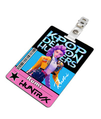 K-pop Demon Hunters Rumi ID Badge PVC