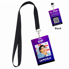 Kpop Demon Hunters Bobby VIP Pass ID Badge Lanyard PVC