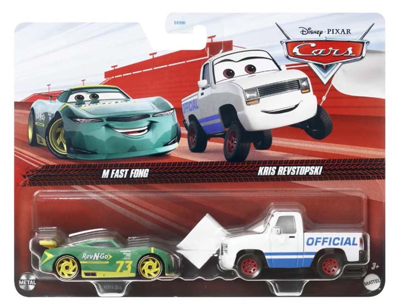 Disney Pixar Cars 2 Pack - M Fast Fong and Kris Revstopski