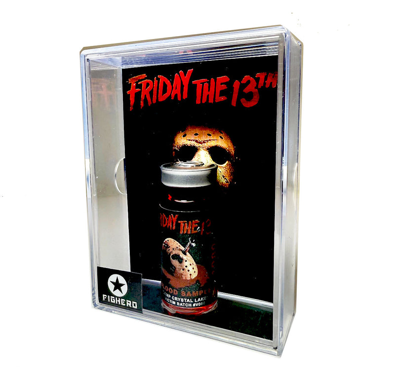Friday The 13th Blood Sample Vial Bottle with Display Collectable Box