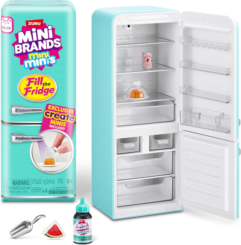 Mini Brands Fill The Fridge Playset