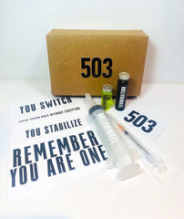 The Substance Activator & Termination Serum Vial Bottles with Syringe and Card Set