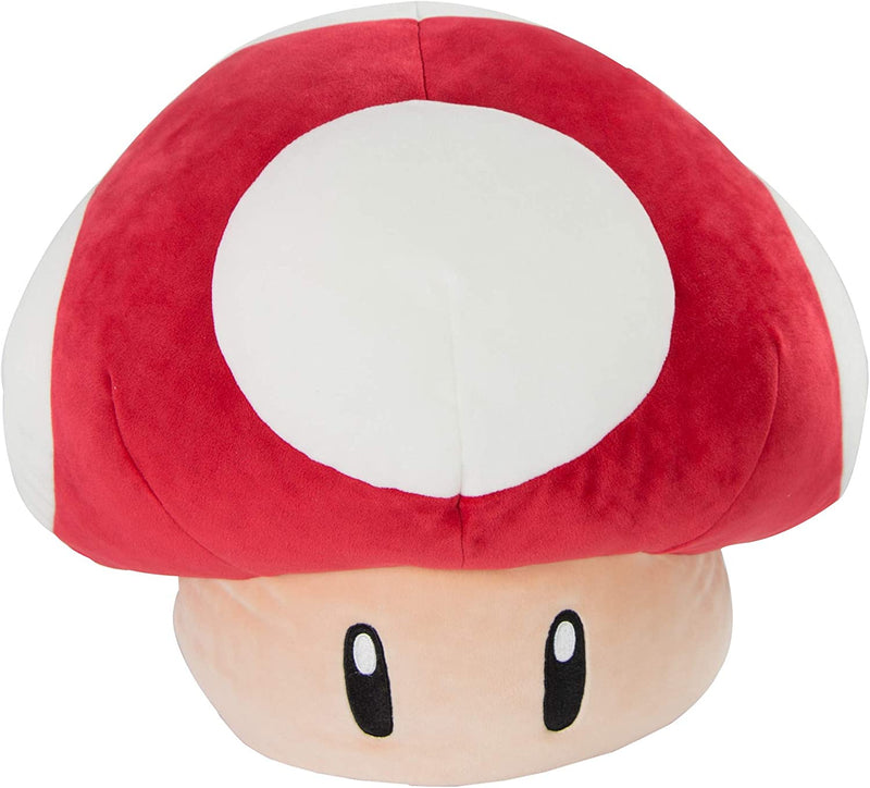 Club Mocchi-Mocchi Giant Nintendo Super Mario Plush 15 inch Plush - Mushroom
