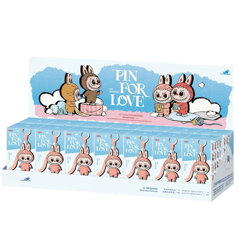 The Monsters Pin for Love Plush N-Z (Blind Box)
