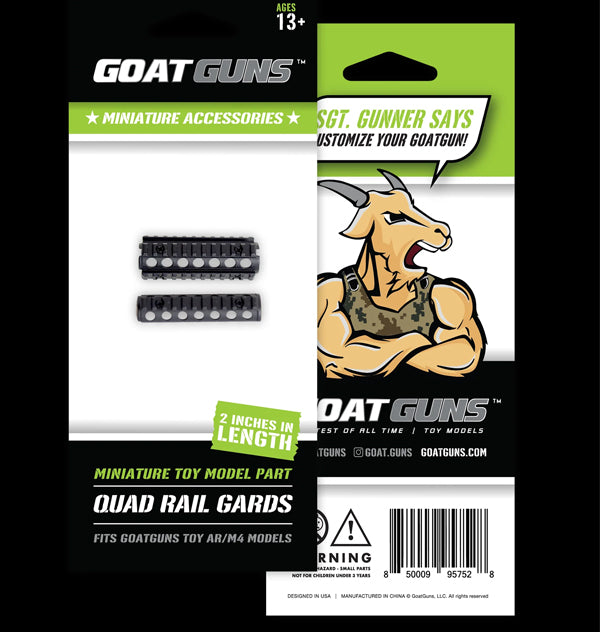 GoatGuns Die-Cast Metal Miniature - Mini QuadRails