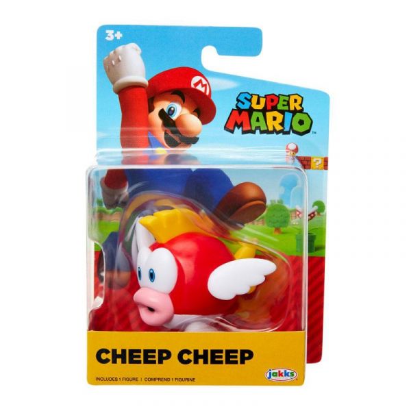 Nintendo Super Mario 2.5 inch Action Figure - Cheep Cheep - Funky Toys 