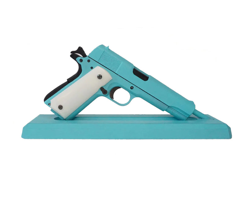 GoatGuns Die-Cast Metal Miniature - 1911 Pistol - Blue