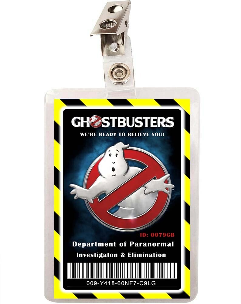 Ghostbusters ID Badge