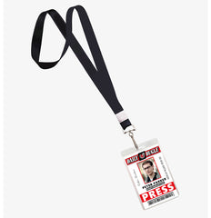 Peter Parker Daily Bugle Press Pass Lanyard ID Badge