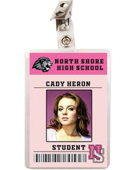 Mean Girls Cady Heron North Shore High School Student ID Badge