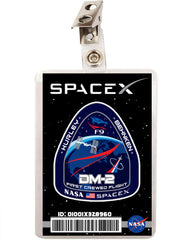 SpaceX NASA ID Badge