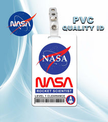 NASA ID Badge PVC