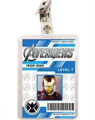 The Avengers Iron Man ID Badge