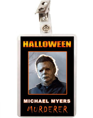 Halloween Michael Myers ID Badge