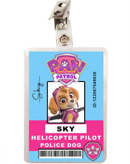 Paw Patrol Sky Police ID Badge