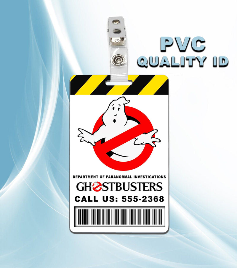 Ghostbusters Call Us ID Badge PVC