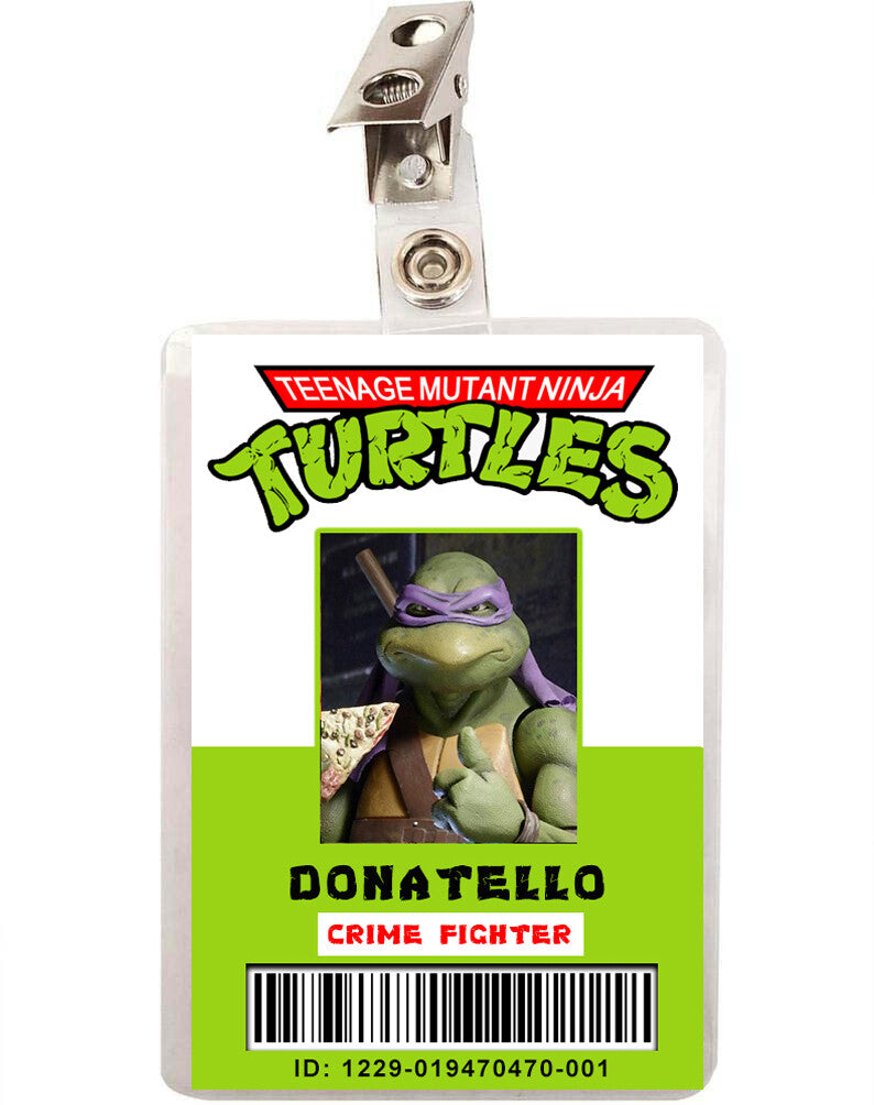 Ninja Turtles Donatello ID Badge