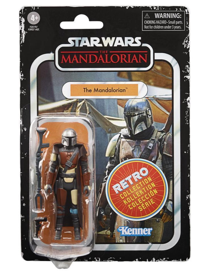 Star Wars Retro Collection 3.75 inch Action Figure - The Mandalorian - Funky Toys 