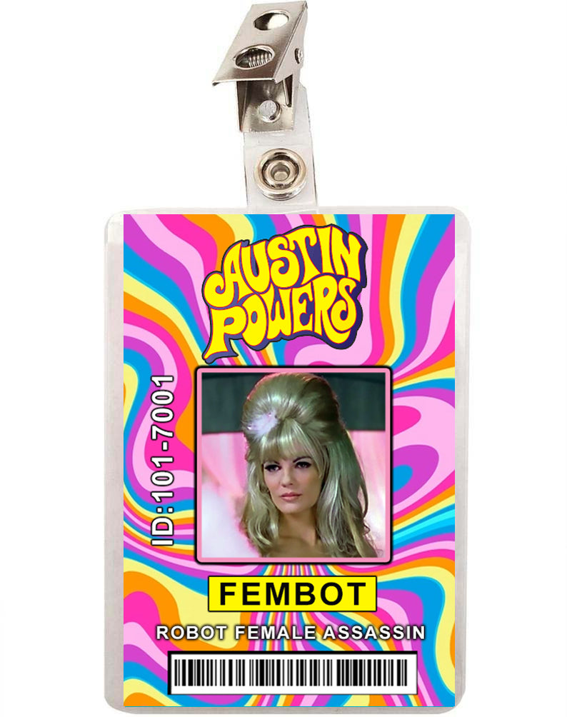 Austin Powers Fembot ID Badge