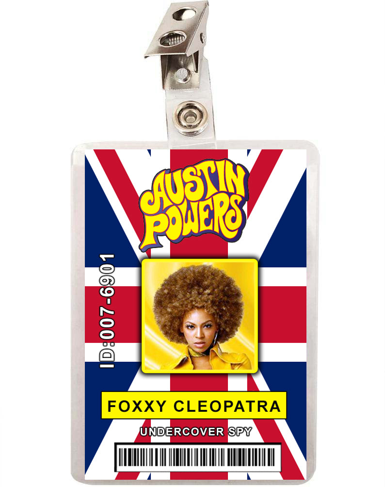 Austin Powers Foxxy Cleopatra ID Badge