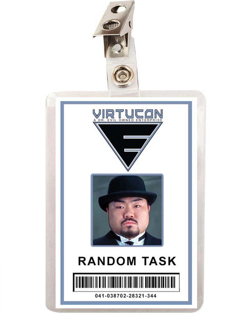 Austin Powers Random Task ID Badge | Funky Toys