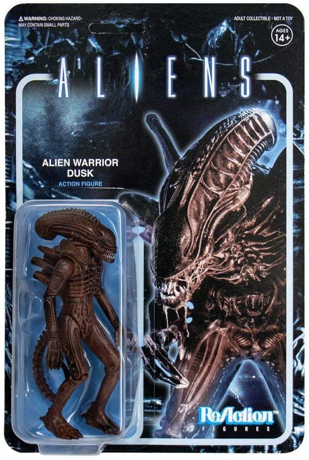 Super7 Aliens Reaction Alien Warrior Dusk 3¾ Action Figure - Funky Toys 