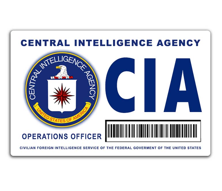 CIA ID Card Funky Toys