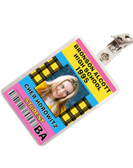 Clueless Cher Horowitz High School Student ID Badge